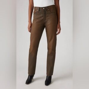 NWT Levi's® Premium 501® Original Coated Women's Jeans, Size: 27 x 32